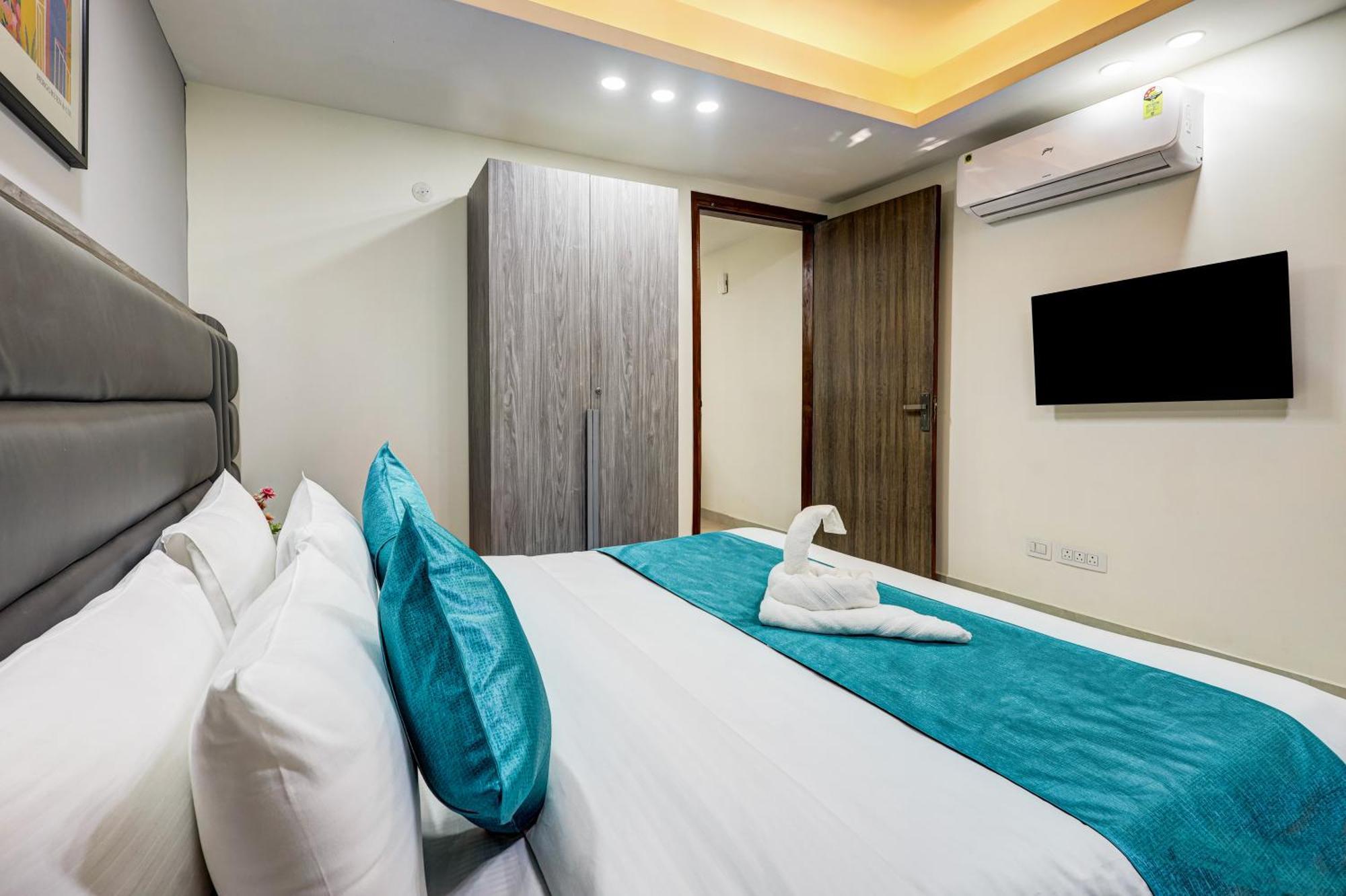 1Bhk Suites Opp Marriott - Huda City Centre Gurgaon Exterior foto