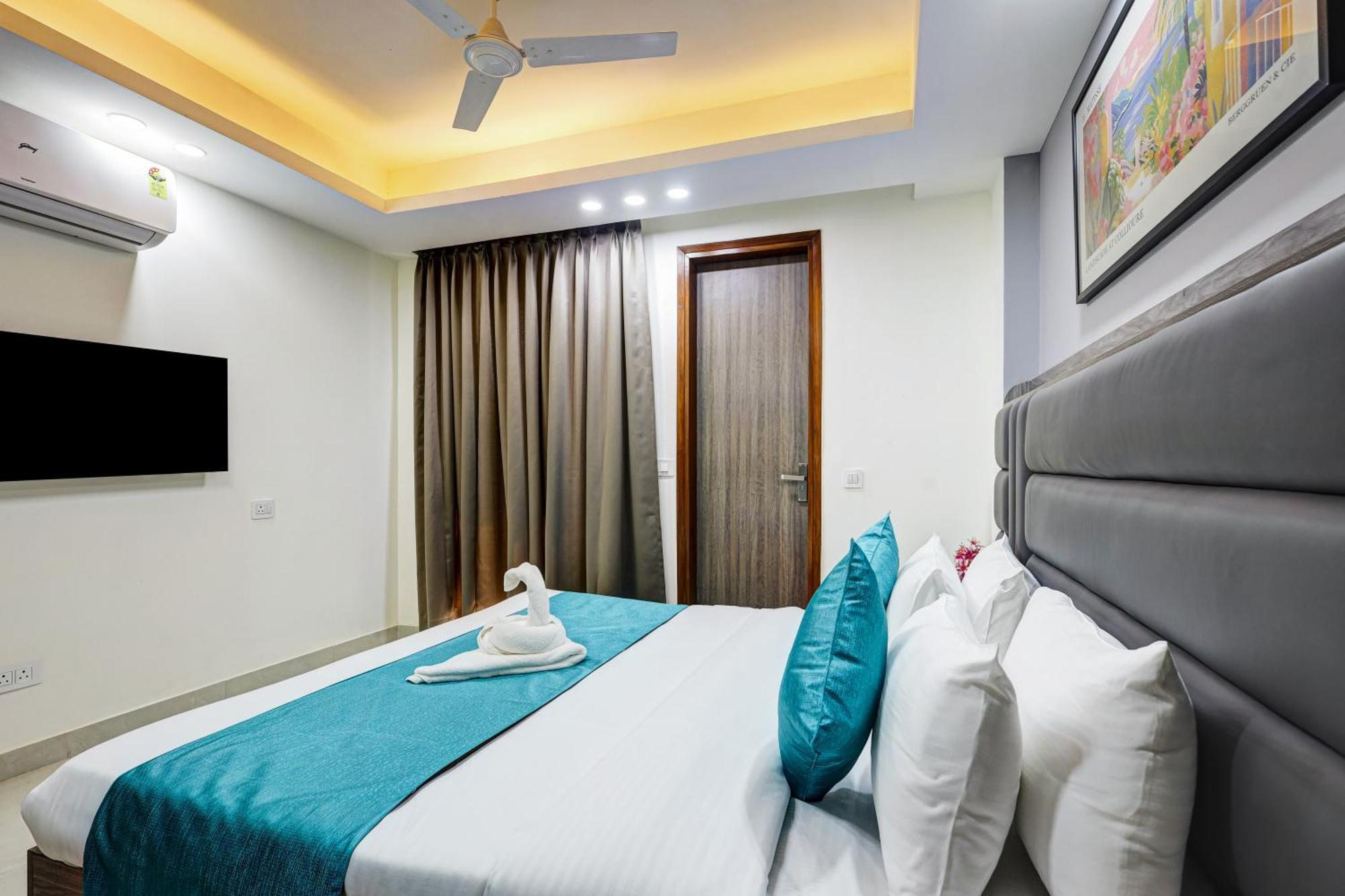 1Bhk Suites Opp Marriott - Huda City Centre Gurgaon Exterior foto