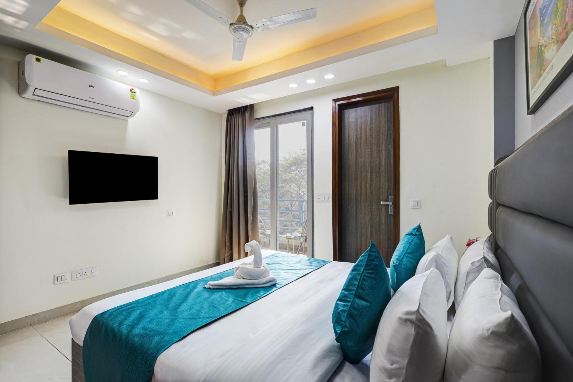 1Bhk Suites Opp Marriott - Huda City Centre Gurgaon Exterior foto