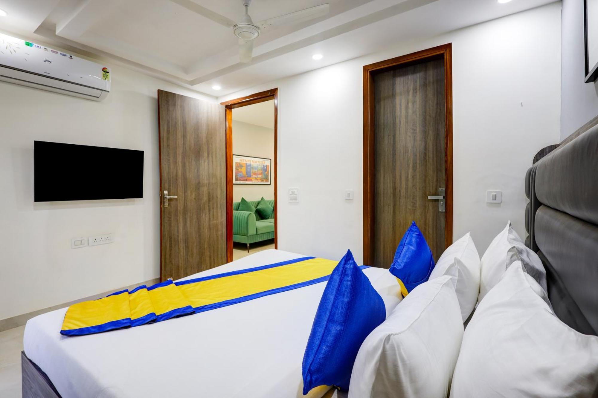 1Bhk Suites Opp Marriott - Huda City Centre Gurgaon Exterior foto